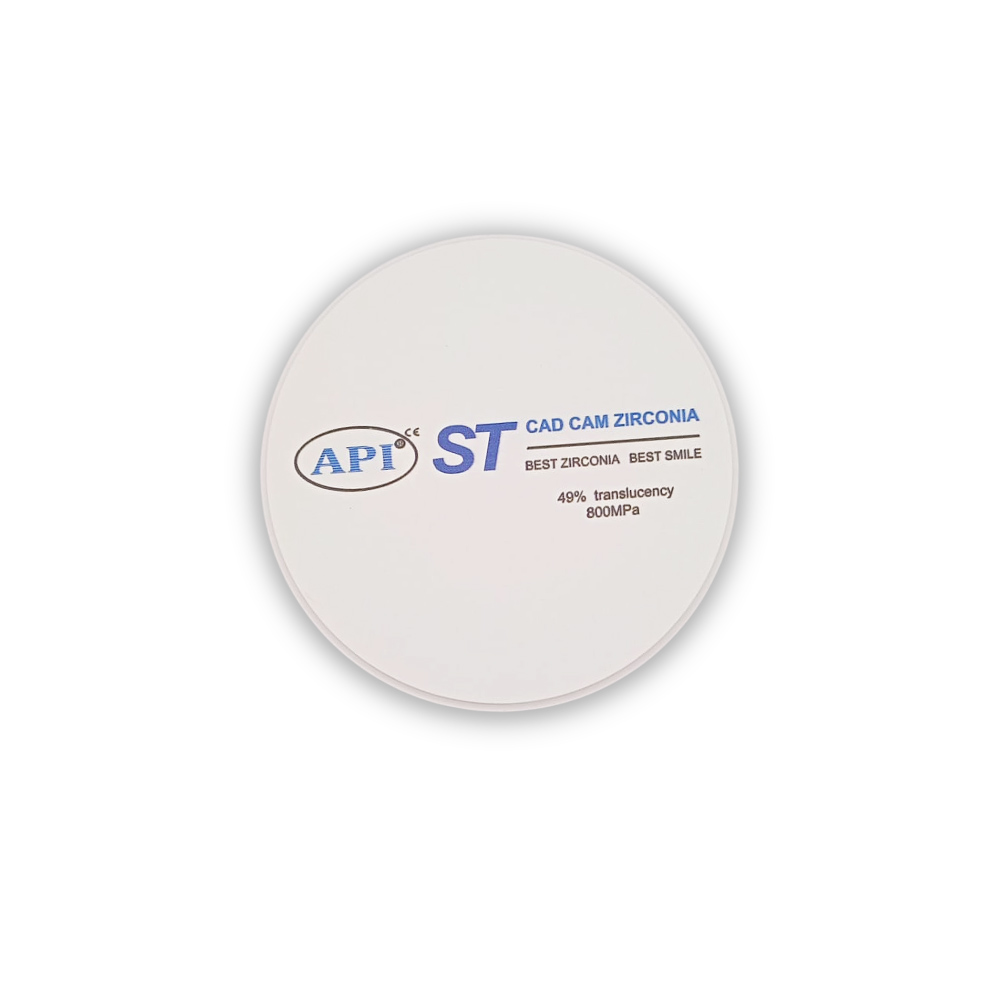 API Zirconia Dental Ceramics Blank ST A2 - 20MM