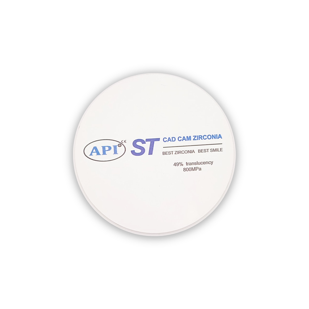 API Zirconia Dental Ceramics Blank ST A2 - 22MM