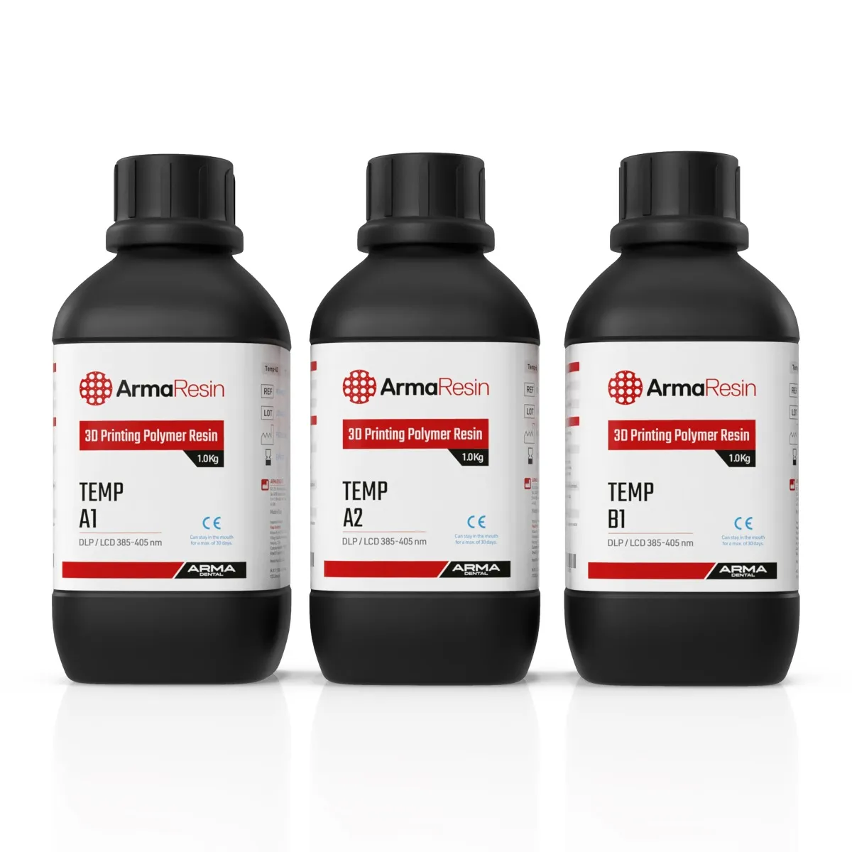 Arma Dental 3D Printing Resin - Temp (1 KG)