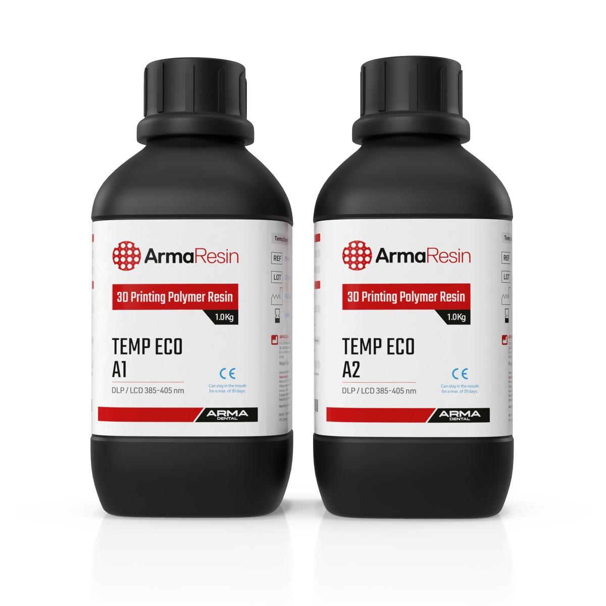 Arma Dental 3D Printing Resin - Temp Eco (1 KG)