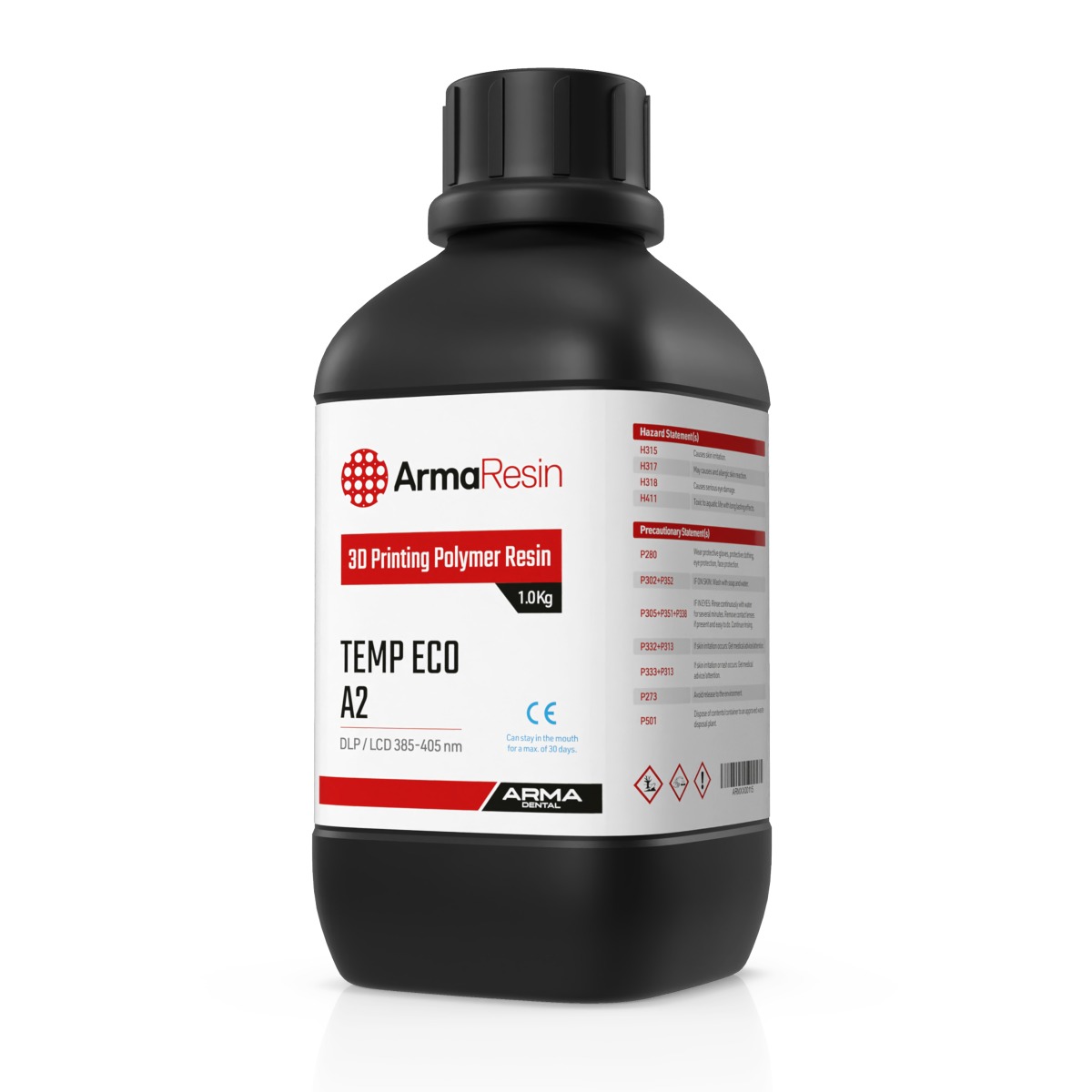 Arma Dental 3D Printing Resin - Temp Eco (1 KG)