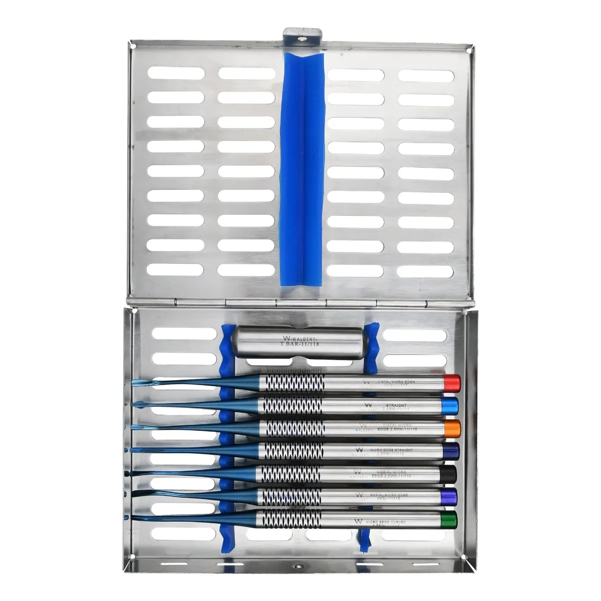 Waldent Premium Luxating Elevators Set of 8 with Cassette (K11/4)