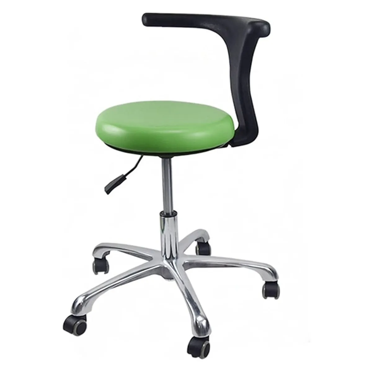 Sparedent Dental Stool with Armrest and Metal Base