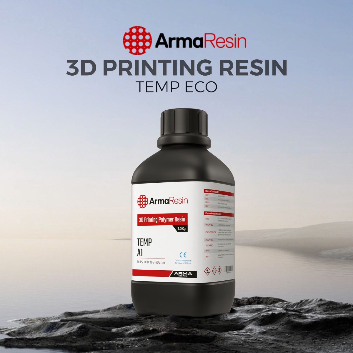 Arma Dental 3D Printing Resin - Temp (1 KG)  