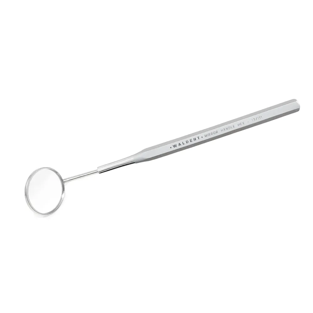 Waldent Mouth Mirror Handle (Hollow Hex) 13/111