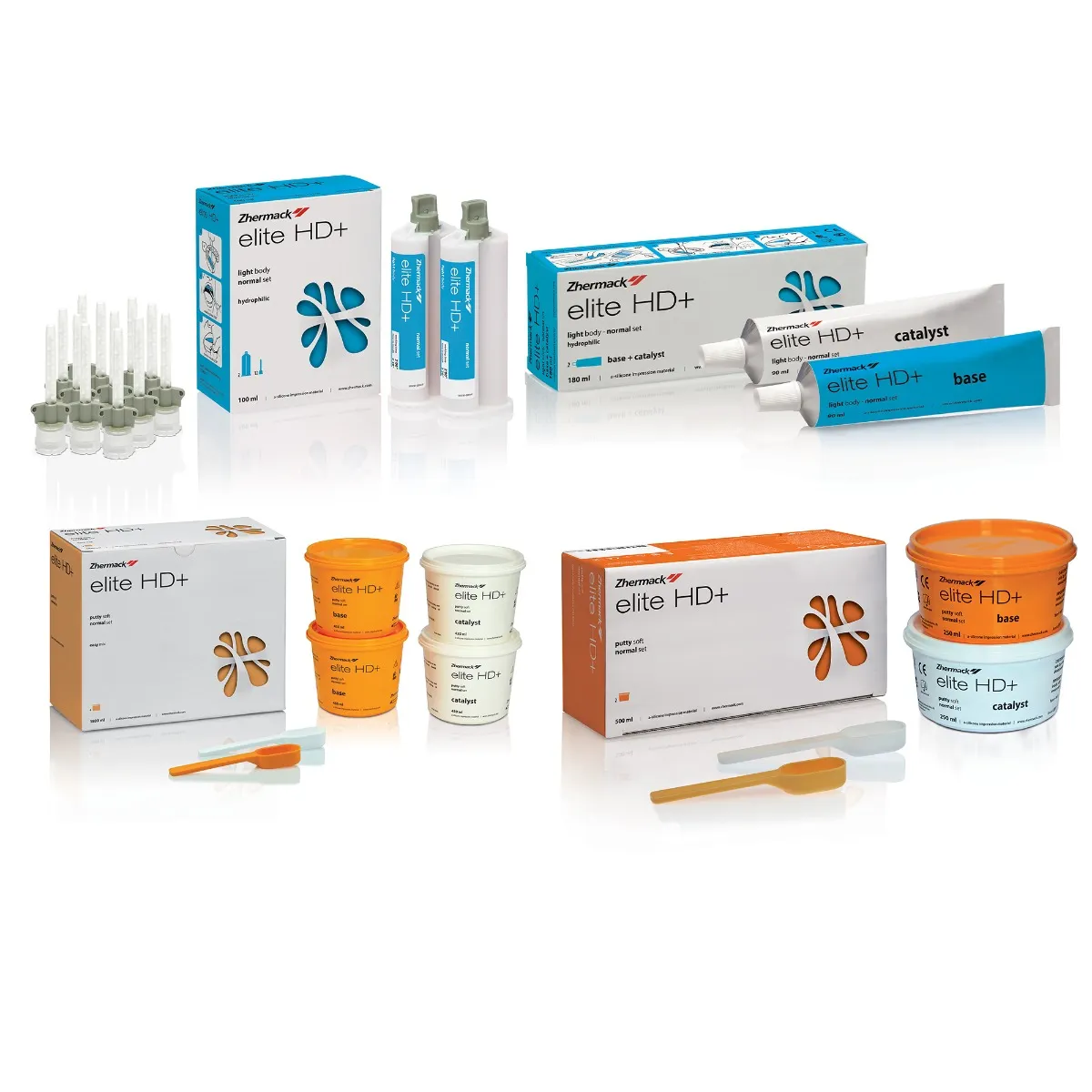 Zhermack Elite Hd+ Soft Putty And Light Body