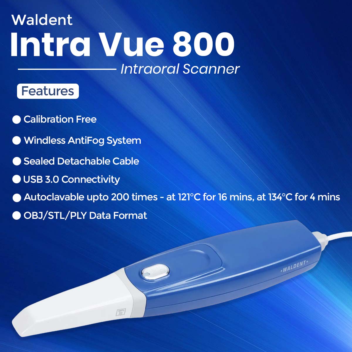 Waldent Intra Vue 800 Intraoral Scanner