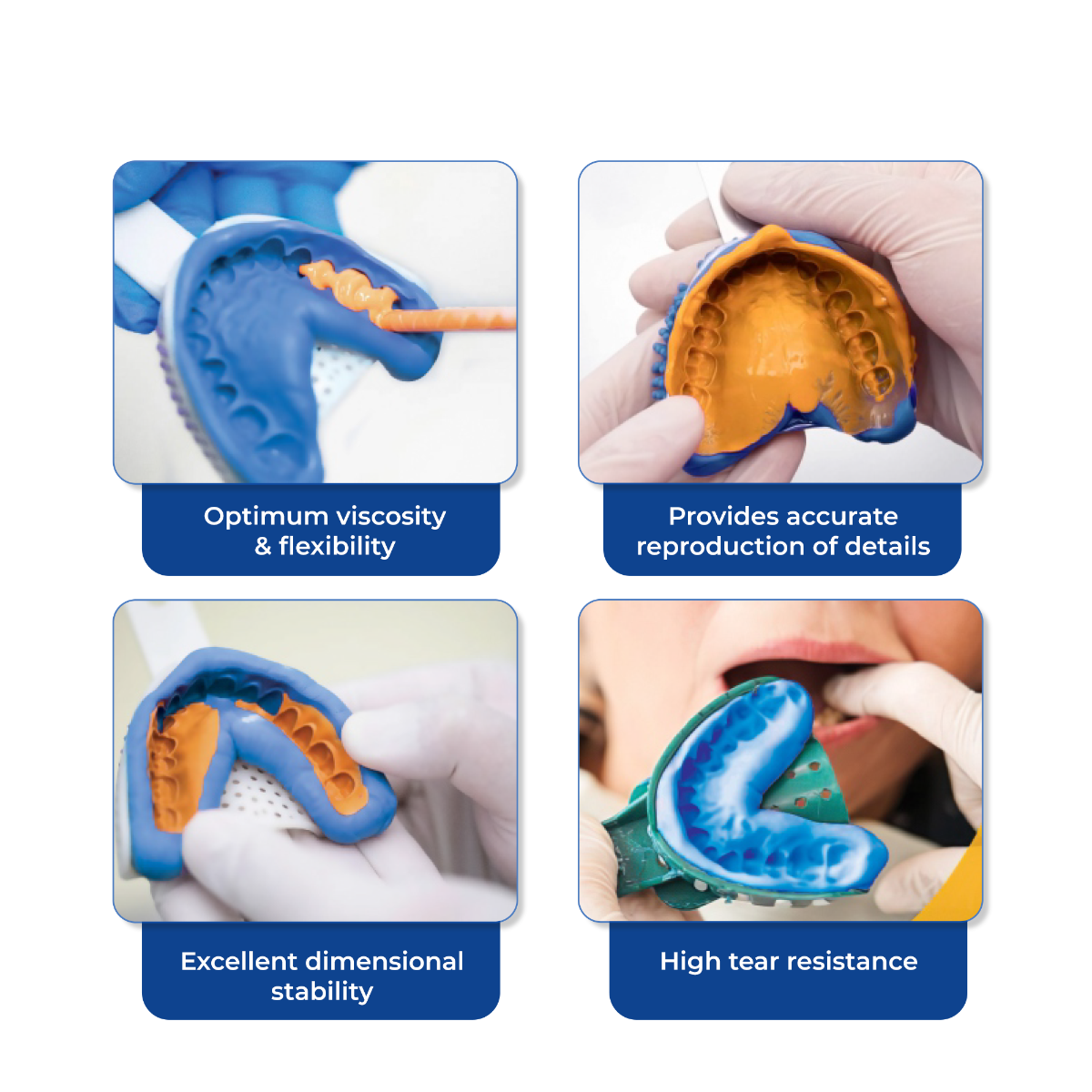 Waldent Flexident A-Silicone Soft Putty kit       