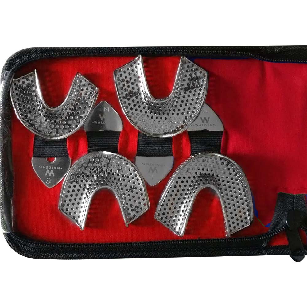 Waldent Dentulous Perforated Rim Lock Impression Trays K18/3