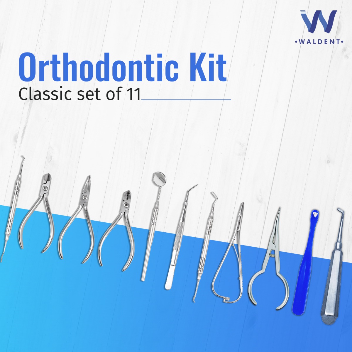 Waldent Orthodontic Kit Classic Set of 11 (K10/2)