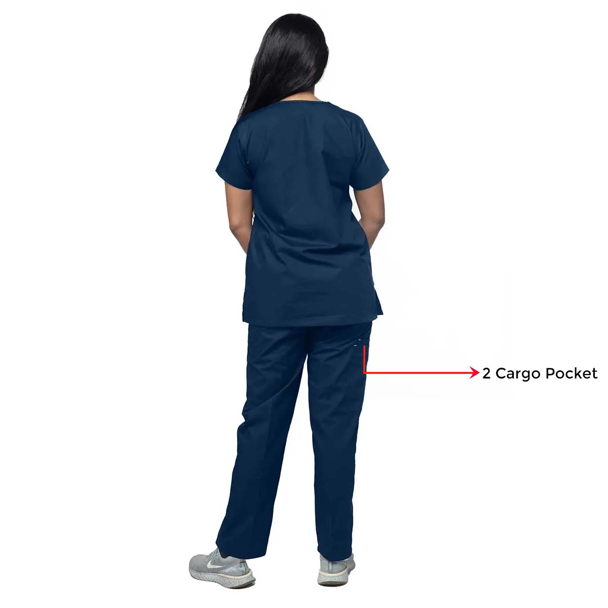 Uniform Craft Designer Scrubs Female - DSDXO1 - Olive Blue