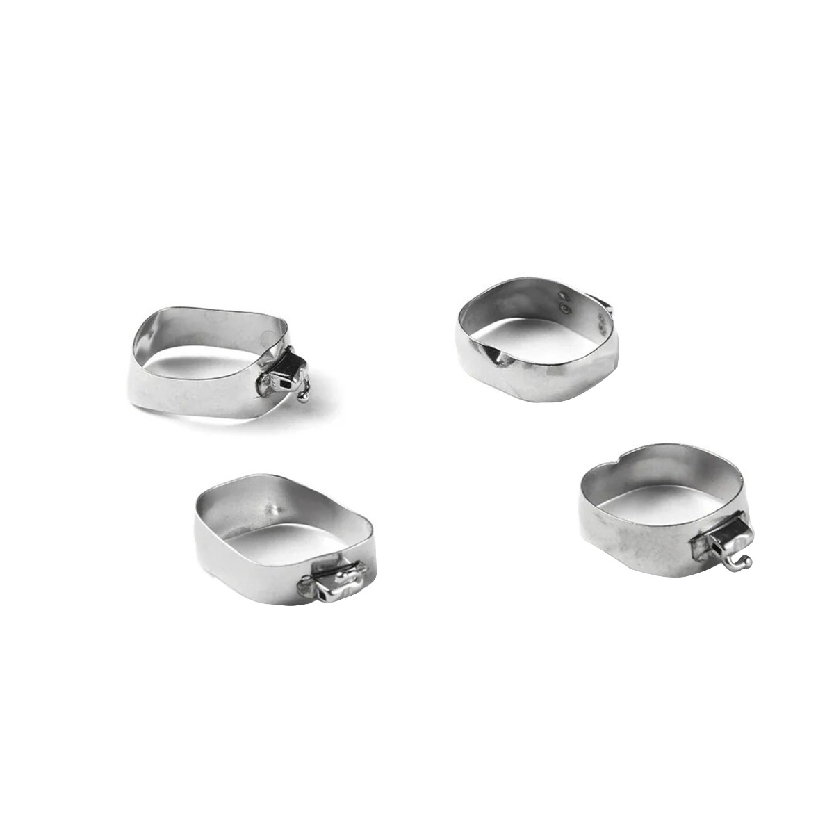 thumbnail image 2 of Dental Space Maintainer U26 - Preformed Molar Bands With Tubes (Box Of 2), Dental Supplies 2 of 11
