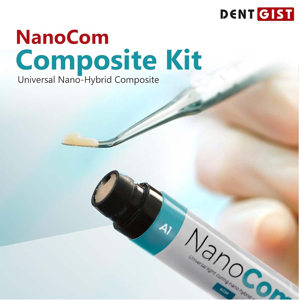 DentGist NanoCom Restorative Composite Refills 4g