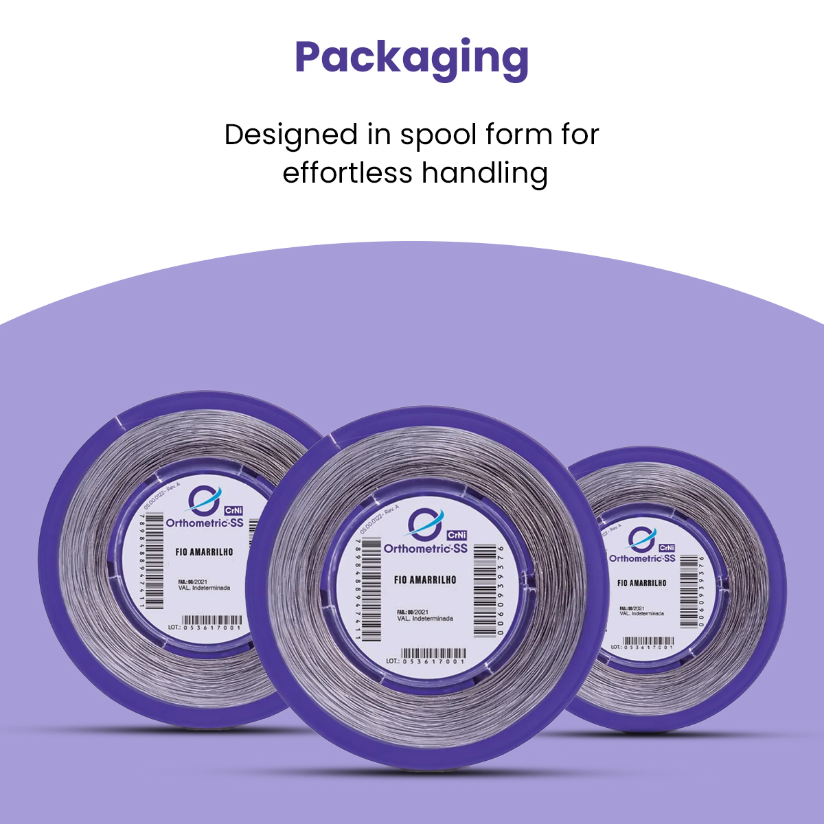 OrthoMetric SS Round Ligature Wire (40g)