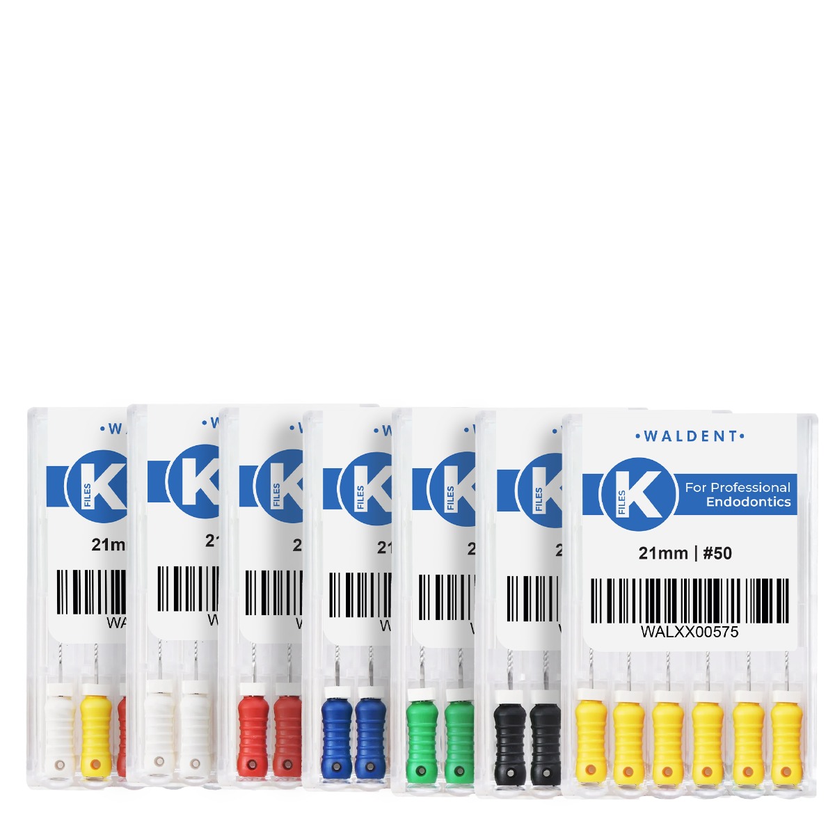 Waldent Professional K-File 21mm 