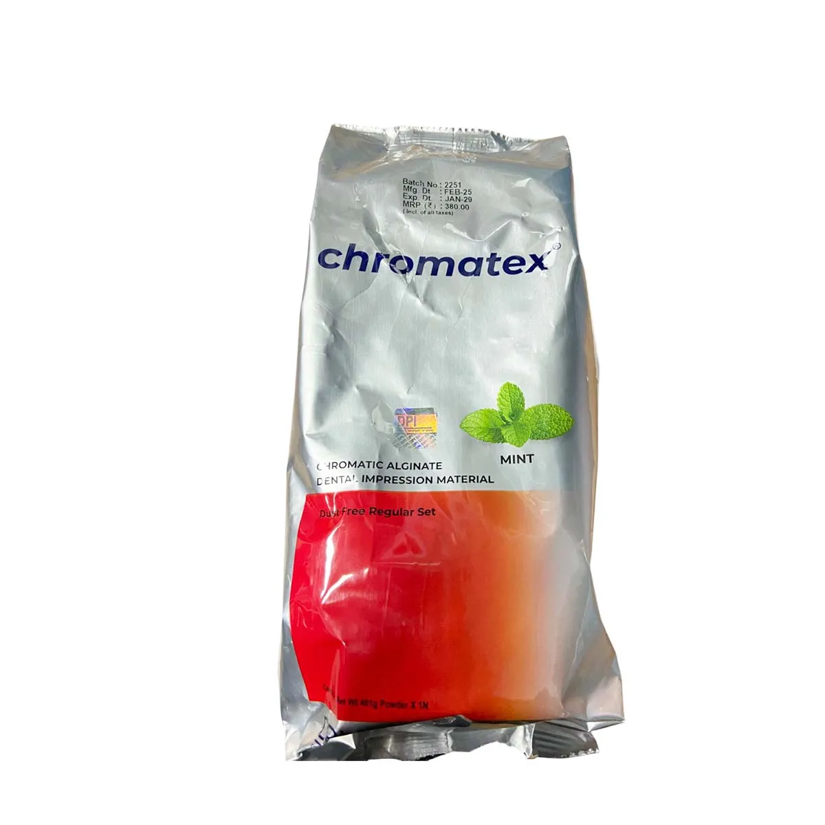 Dpi Chromatex Chromatic Alginate Powder Impression Material