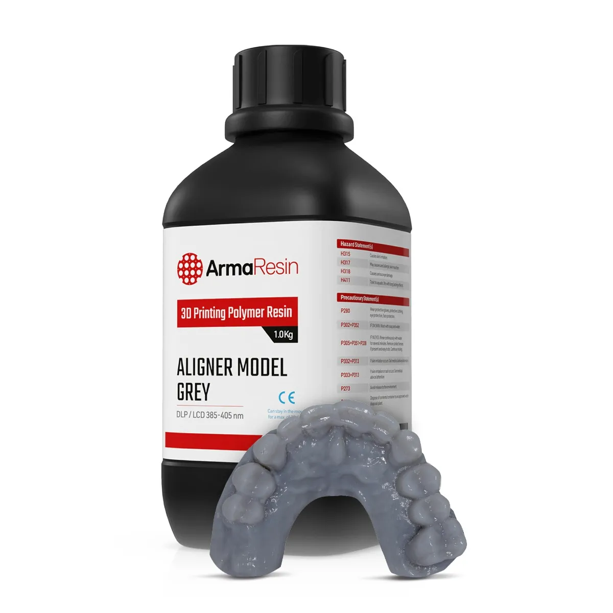 Arma Dental 3D Printing Resin - Aligner Model (1 KG) - Grey 