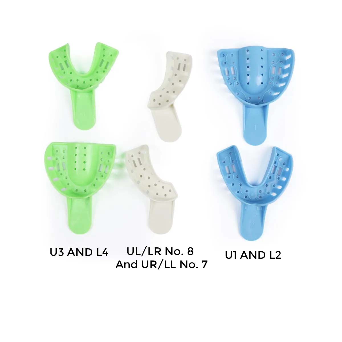 ET Dental Plastic Impression Tray
