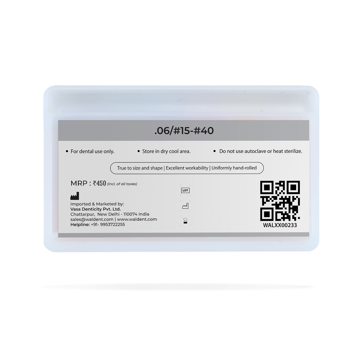 Waldent Paper Points 6%