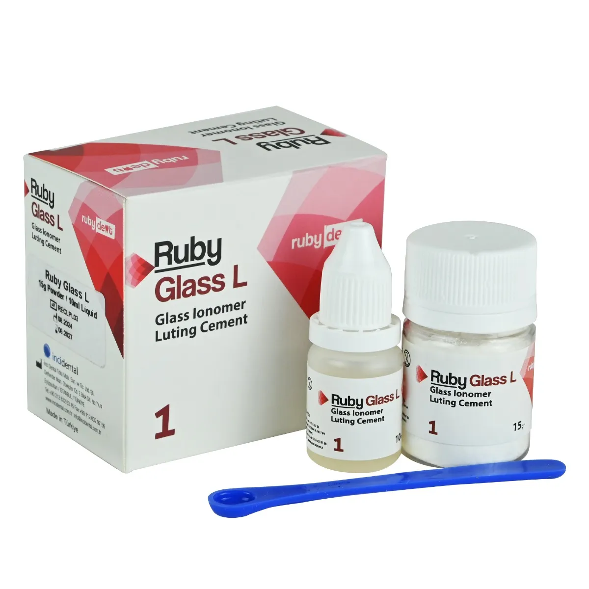 Rubydent RubyGlass L Glass Ionomer Luting Cement