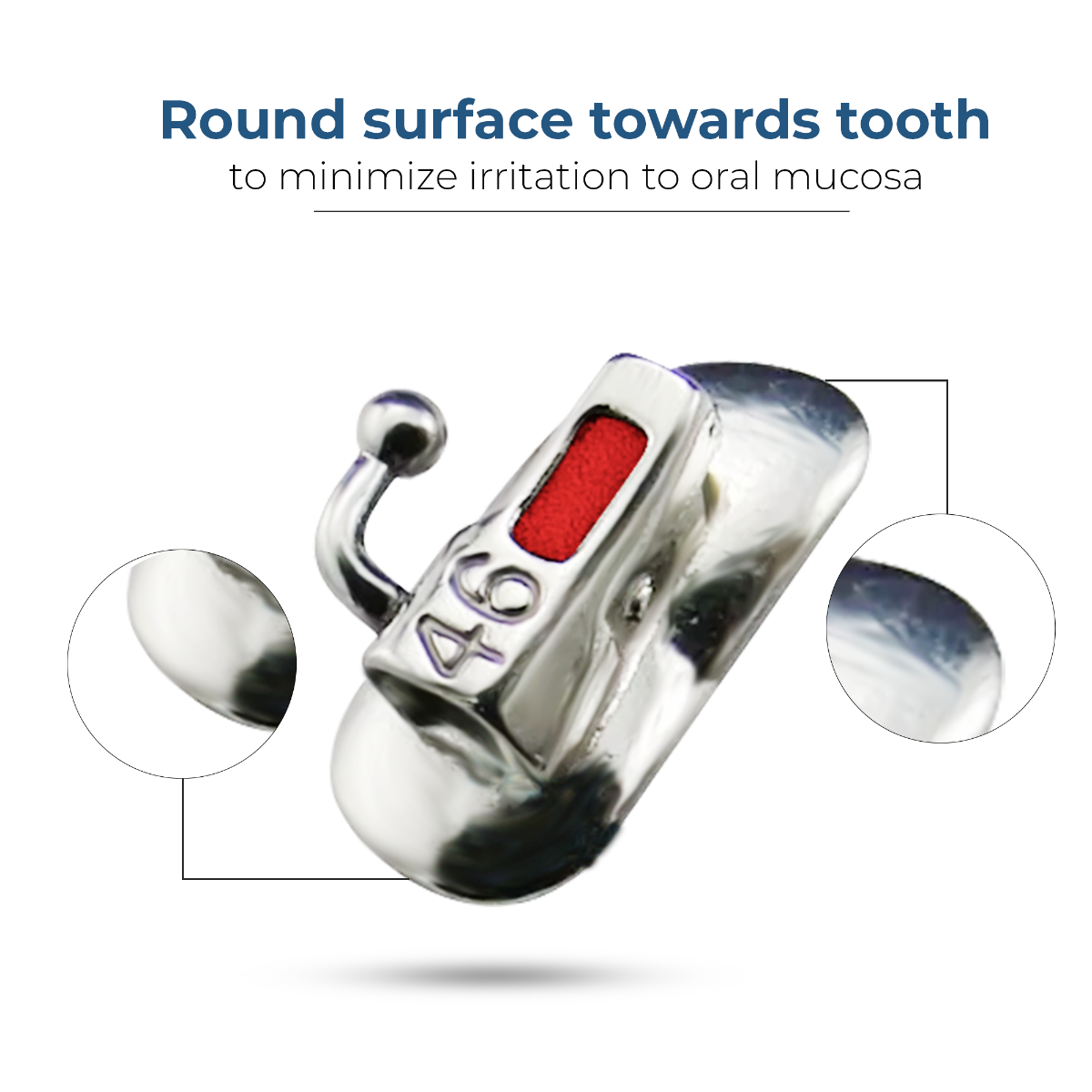 Waldent Ortho Bondable Buccal Tubes MBT 0.022 (Pack of 20 Sets)