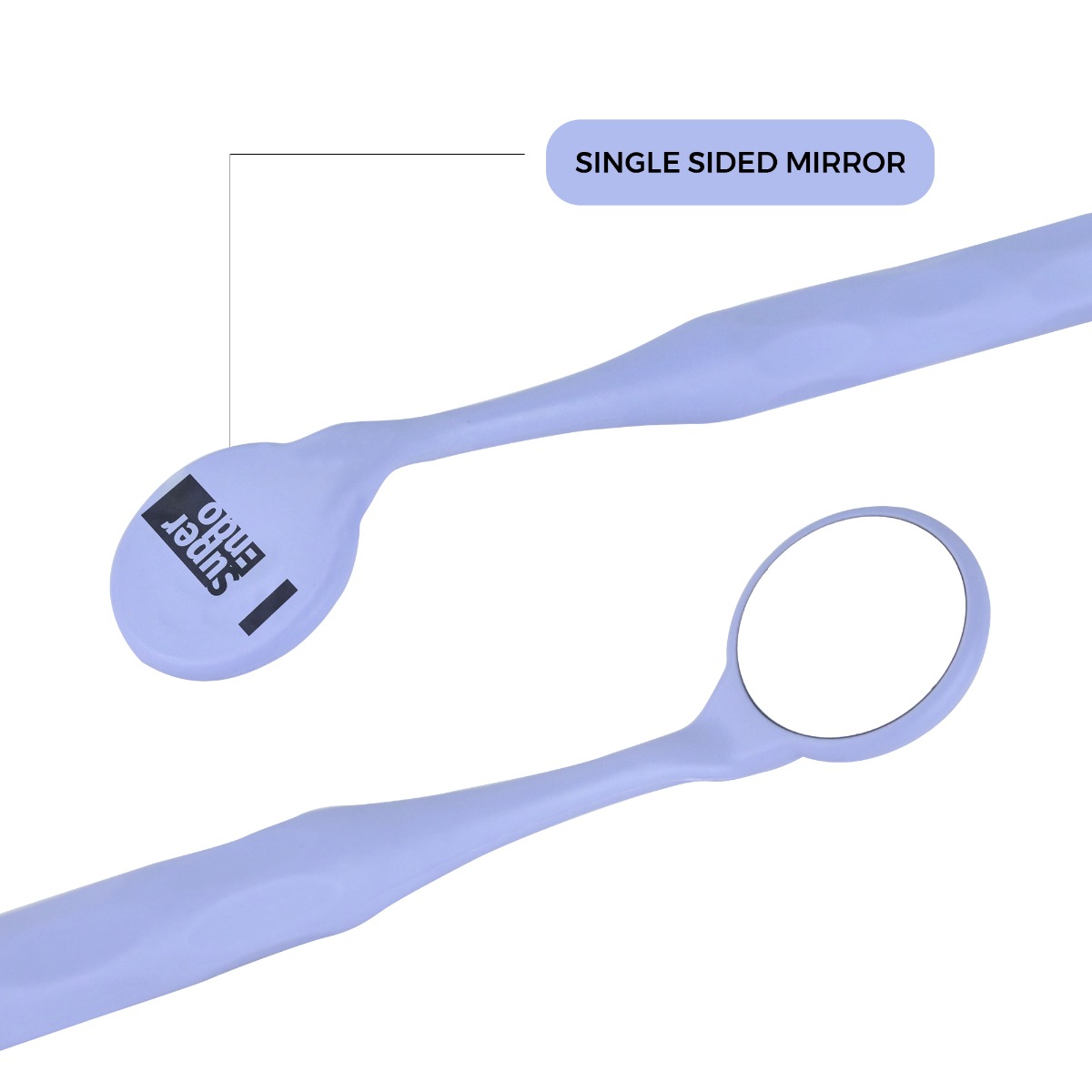 SuperEndo MaxVision Rhodium-Coated Anti-Fog Mouth Mirror (Pack of 10)