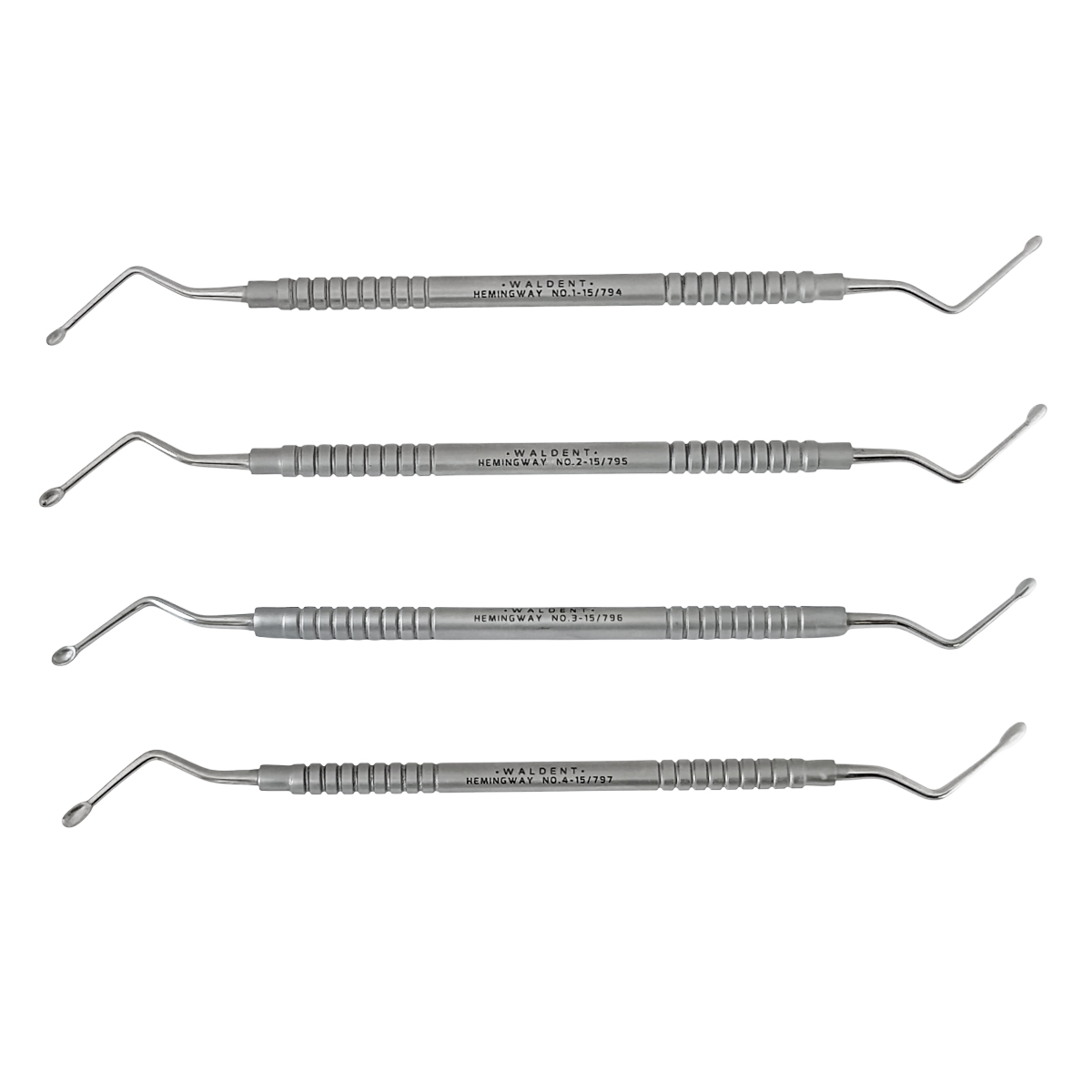 Waldent Hemingway Bone Curettes
