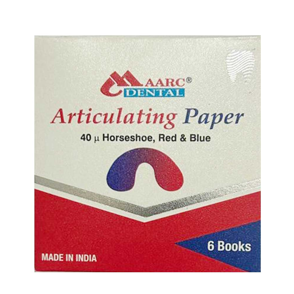 Maarc Articulating Paper (Horseshoe Shape) 40µ Microns