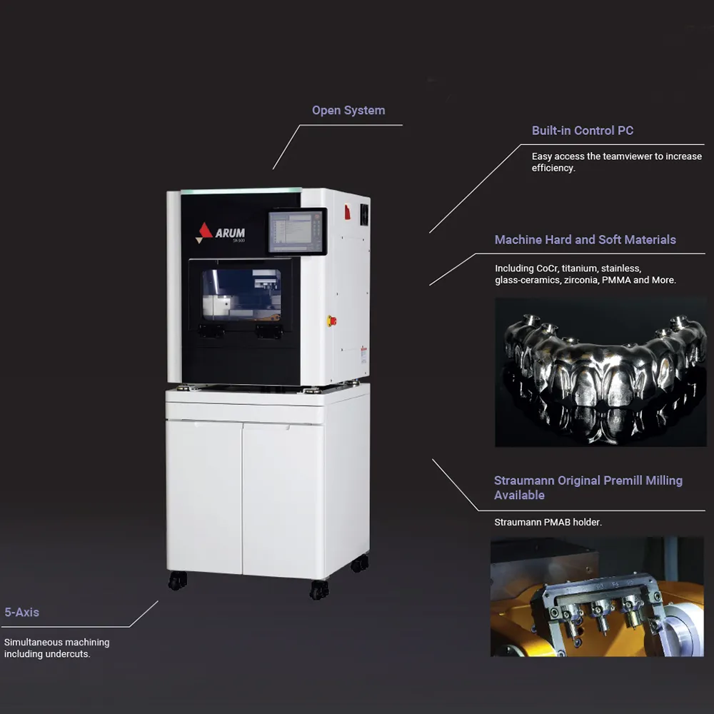 Arum 5X-500 CAD/CAM Milling Machine