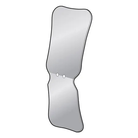 U Ortho Stainless Steel Photographic Mirror Double Sided Adult Angulated 1/pk - UDSPM-ADA