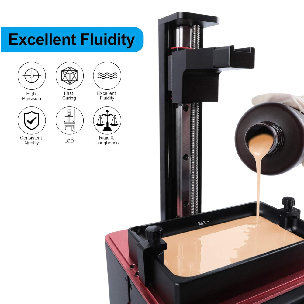 Elegoo Standard 3D Printing Photopolymer Dental Model Resin 1000g