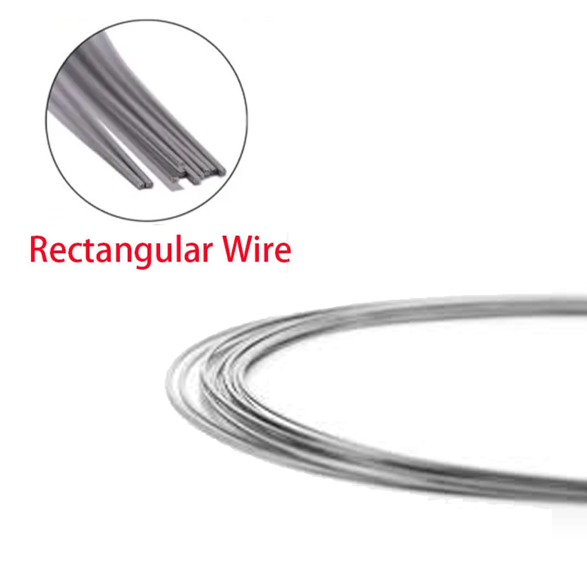 OSL Heat Activated NiTi Square Form Archwires -  Rectangular (Pack of 10)