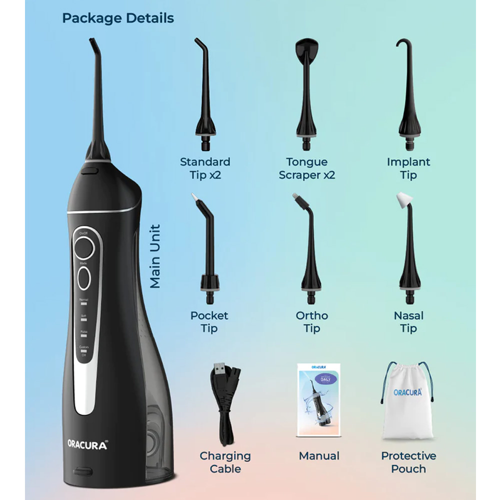 Oracura OC200 Dental PRO Smart Plus Water Flosser
