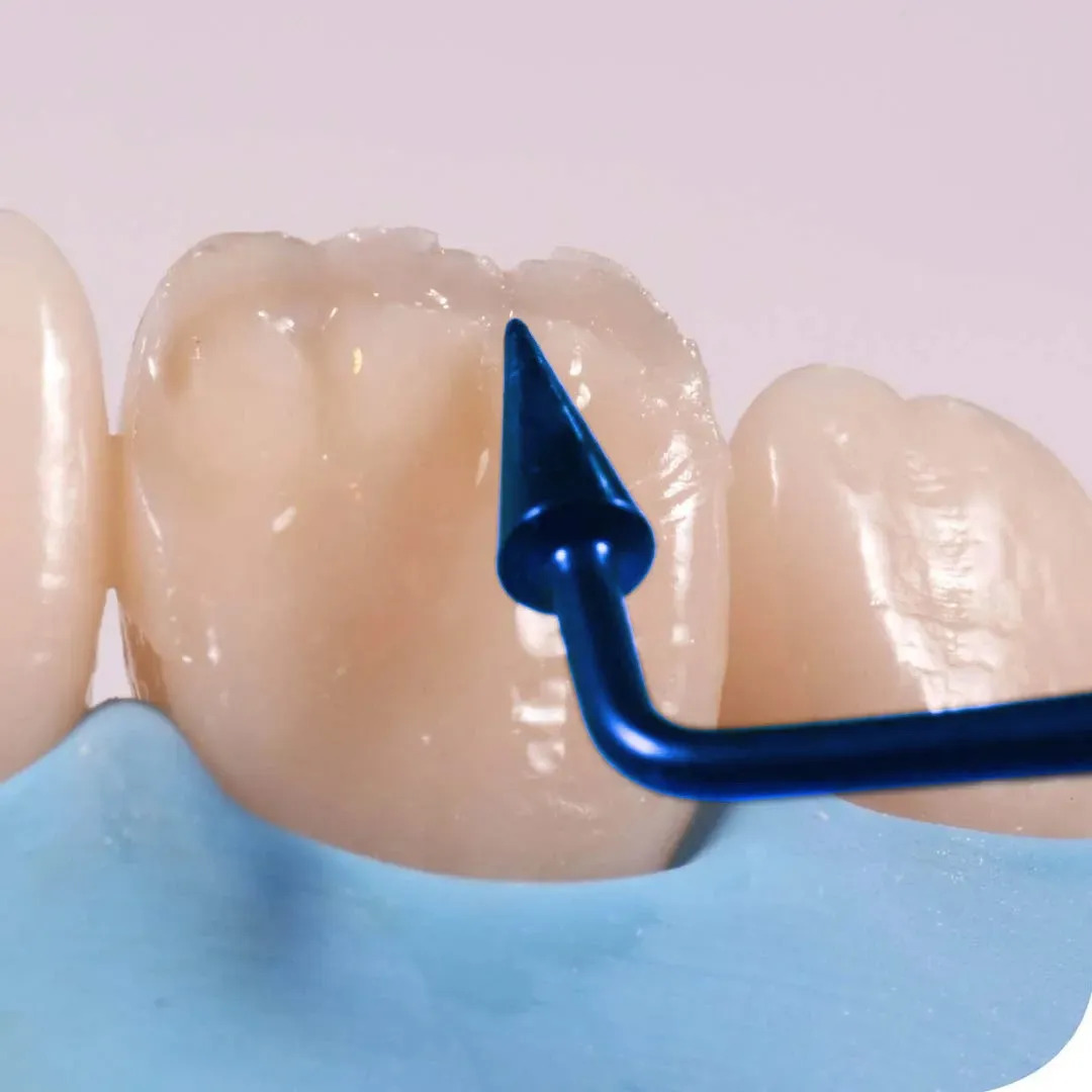 GDC Composite Instrument Blue Titanium - Set Of 6 In Pouch (CIBS6)