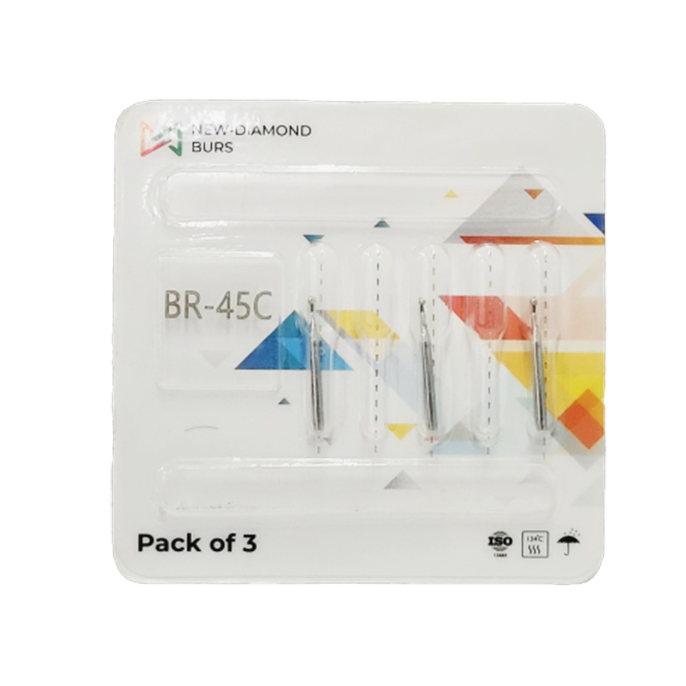 NewDiamond Ball Round Diamond Bur -BR (Pack Of 3)