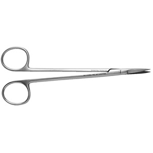 Castroviejo Scissors 7.5 Inch Curved – German Grade Surgical Dental Instrument