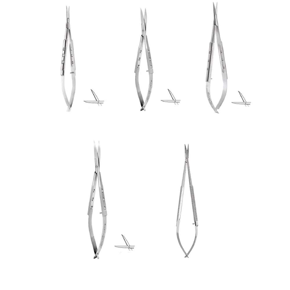 Aazon.co: Castroviejo Straight &ap; Curved Scissors Sharp/Sharp 4.5