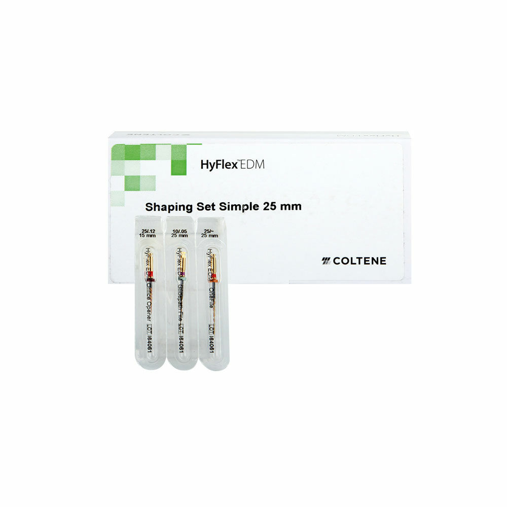 Coltene Hyflex™ Edm Shaping Set 25Mm (25/.12, 25/~, 10/.05)