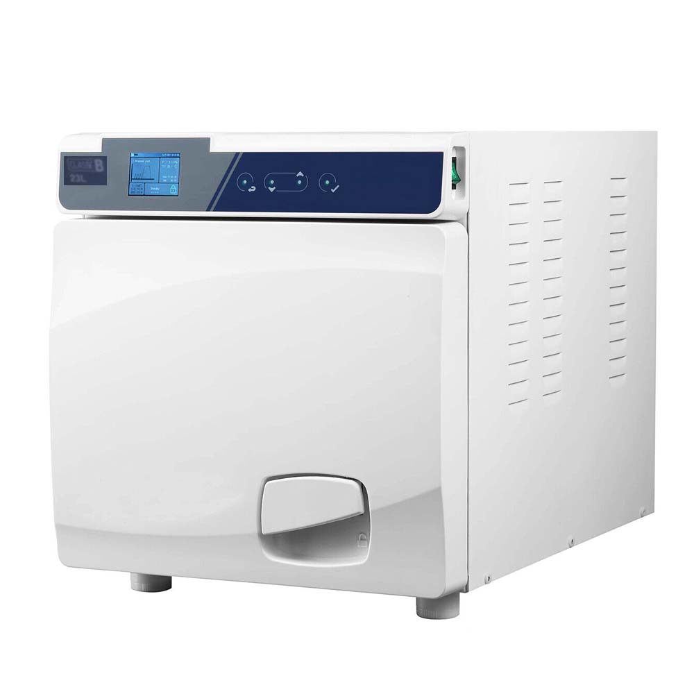 Waldent Schuster Class B Autoclave 23L With Foseal Sealing Machine and Aqua Water Distiller Combo