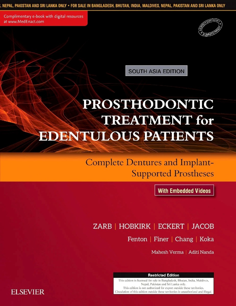 Prosthodontic Treatment For Edentulous Patients 1st South Asia Edition (ISBN - 248768)