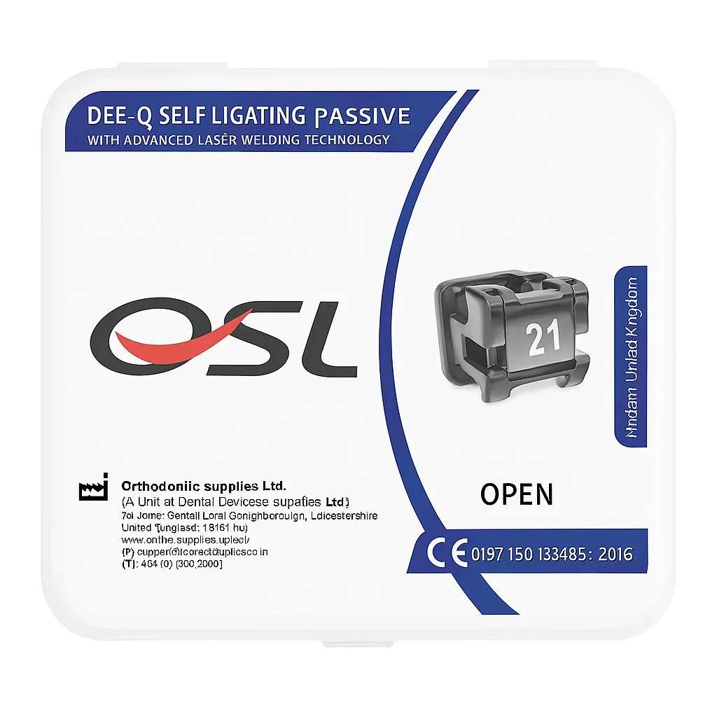OSL DEE-Q Metal Self Ligating Bracket Kits MBT 0.022