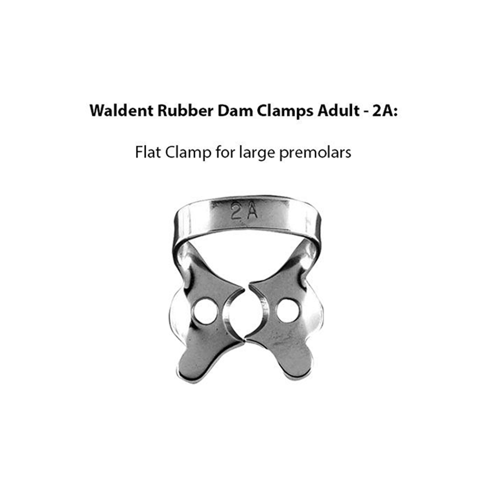 Waldent Rubber Dam Clamps Adult - 2A (16/123)