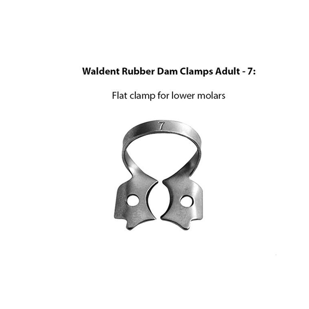 Waldent Rubber Dam Clamps Adult - 7 (16/121)