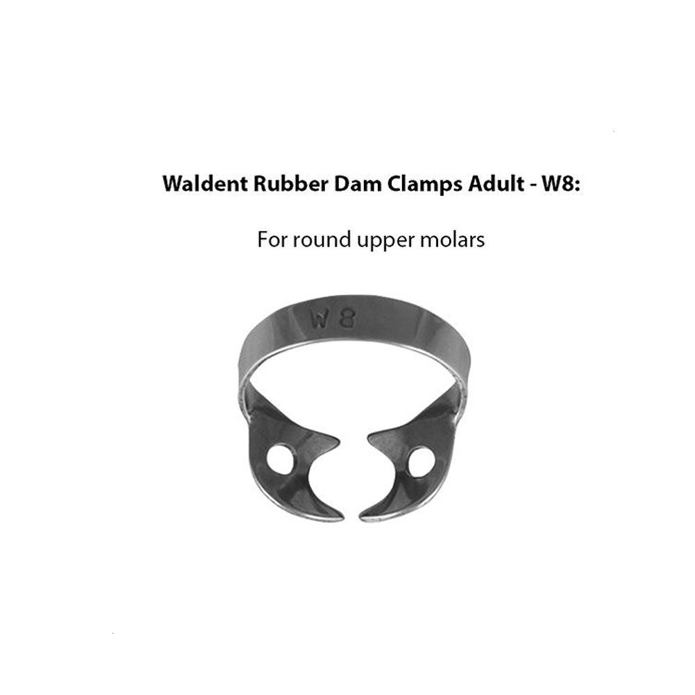 Waldent Rubber Dam Clamps Adult - W8 (16/120)