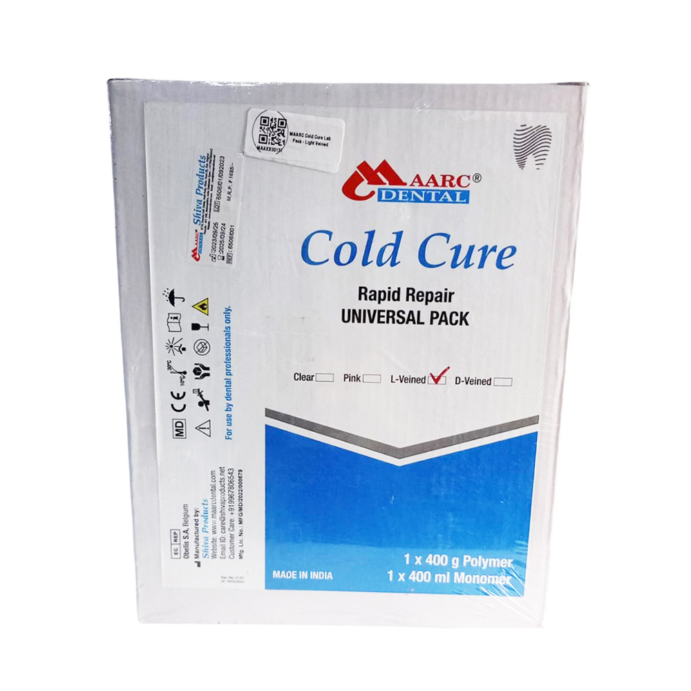 MAARC Cold Cure Lab Pack - Light Veined