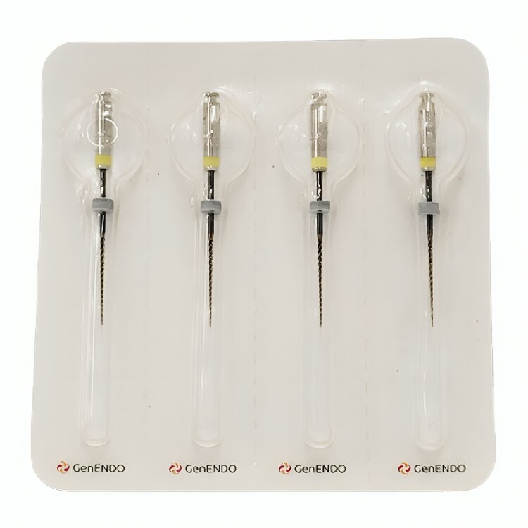 Coltene GenEndo Preparation NiTi Rotary File 20/0.4 - 21mm (Pack of 4) (60031282B4)