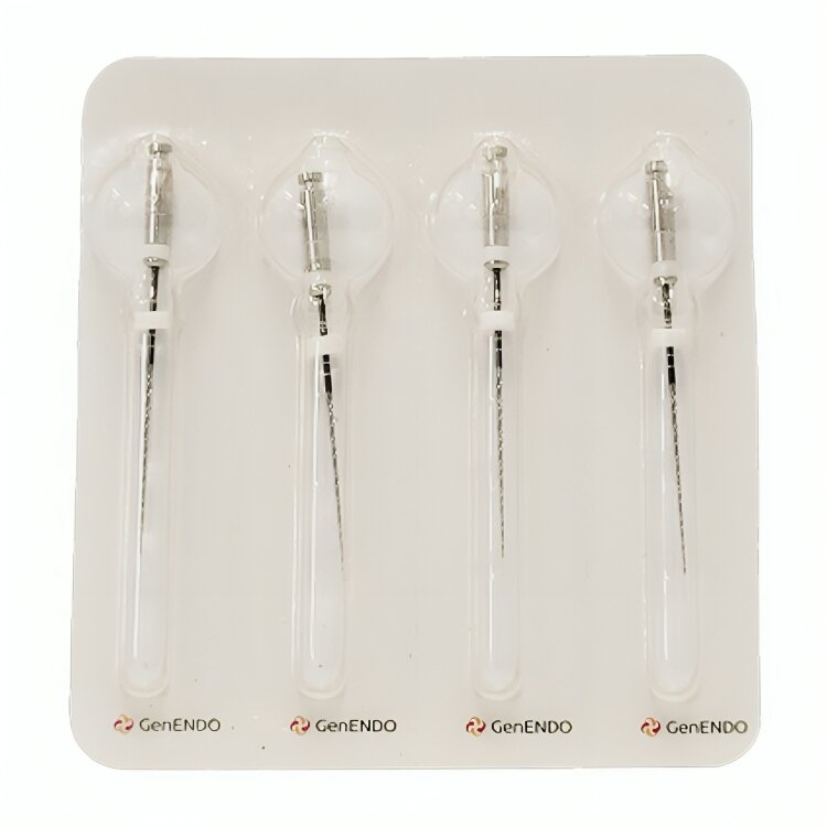 Coltene GenEndo Glidepath NiTi Rotary File 14/0.3 - 21mm (Pack of 4) (60031275B4)