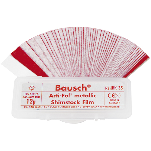 Bausch Dental Arti Fol Metallic Shimstock Flim 12µ Microns