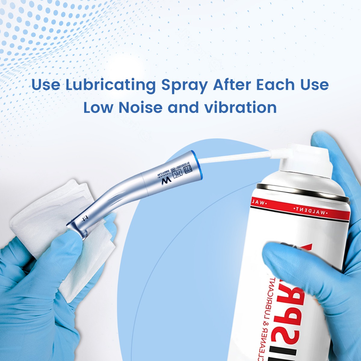 Waldent 1:1 Contra Angle Handpiece (W-150)