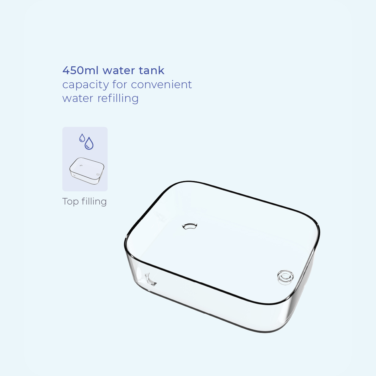 Oracura OC450 Lite Countertop Smart Water Flosser